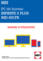 MSI Infinite X Plus Manuel D'utilisation