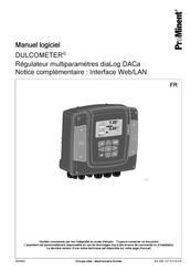 Prominent DULCOMETER diaLog DACa Manuel Utilisateur Logiciel