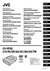 JVC CU-VD20AC Manuel D'utilisation