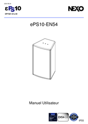 Nexo ePS10-EN54 Manuel Utilisateur