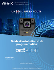 Attract GOSIGHT Guide D'installation Et De Programmation