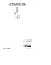 Kohler K-3487 Guide D'installation Et D'entretien