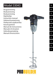 Probuilder 33043 Manuel D'instructions