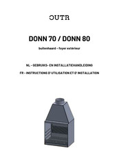 OUTR DONN 80 Instructions D'utilisation Et D'installation