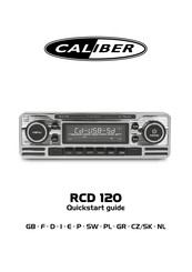 Caliber RCD 120 Guide De Démarrage Rapide