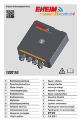 EHEIM classicLEDcontrol+ 4200160 Mode D'emploi