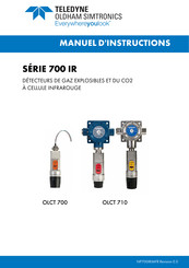 TELEDYNE OLDHAM SIMTRONICS OLCT 700 Manuel D'instructions