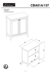 finori CBA01A/137 Instructions De Montage