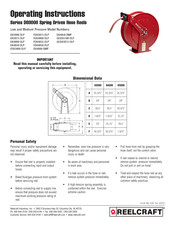 Reelcraft D83075 OLP Manuel D'instructions