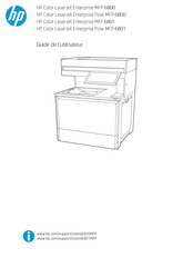 HP Color LaserJet Enterprise MFP 6800 Guide De L'utilisateur