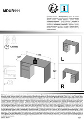 Forte MODULTRICK MDUB111 Notice De Montage