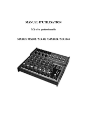 Definitive Audio MX102 Manuel D'utilisation