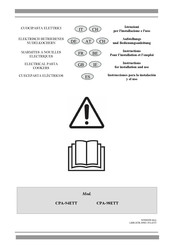 Lotus CPA-98ETT Instructions Pour L'installation Et L'emploi