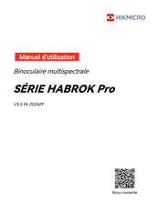 Hikmicro HABROK Pro Serie Manuel D'utilisation