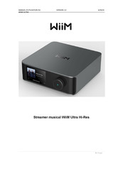 WiiM Ultra Hi-Res Manuel D'utilisation