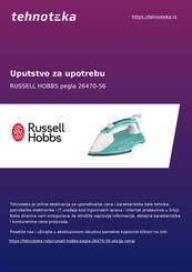 Russell Hobbs 26470-56 Manuel D'utilisation