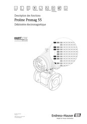 Endress+Hauser Proline Promag 55 Mode D'emploi