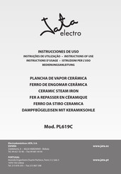 Jata electro PL619C Instructions D'usage