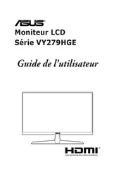 Asus VY279HGE Serie Guide De L'utilisateur