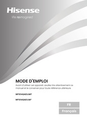 Hisense WF1014QAEVJM Serie Mode D'emploi