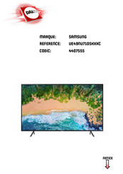 Samsung UE49NU7105KXXC E-Manual