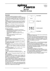 Spirax Sarco BC3150 Mode D'emploi