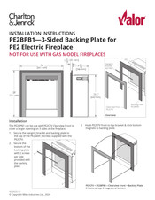 Valor Charlton & Jenrick PE2 Instructions D'installation