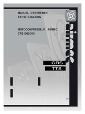 Airmec CRS1065/510 Manuel D'entretien Et D'utilisation