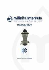 InterPuls milkrite Milk Meter MMV Manuel Technique