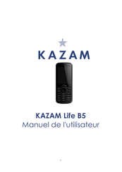 KaZAM Life B5 Manuel De L'utilisateur