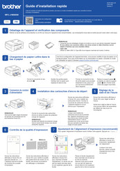 Brother MFC-J1800DW Guide D'installation Rapide