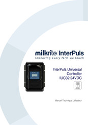 InterPuls milkrite IUC32 24VDC Manuel Technique D'utilisation