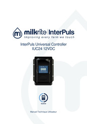 InterPuls milkrite IUC24 12VDC Manuel Technique D'utilisation