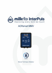 InterPuls milkrite ACRsmart MMV Manuel Technique D'utilisation