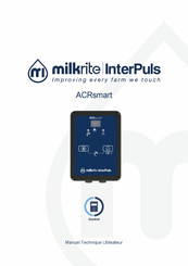 InterPuls milkrite ACRsmart Manuel Technique D'utilisation