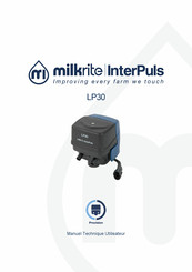 InterPuls milkrite LP30 Manuel Technique D'utilisation