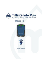 InterPuls milkrite iMilk600 HD Manuel Utilisateur