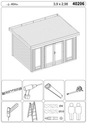 Finn Art Blockhaus 40206 Instructions De Montage