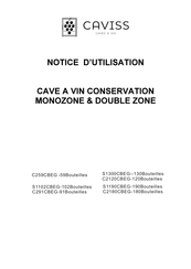 Caviss C259CBEG Notice D'utilisation