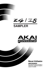 Akai Professional Z4 Manuel D'utilisation