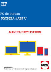 HP 5QX83EA Manuel De L'utilisateur