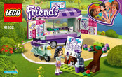 LEGO Friends Emma's Art Stand Mode D'emploi