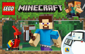 LEGO MINECRAFT Steve with Parrot Mode D'emploi