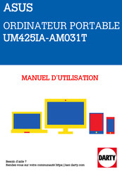 Asus UM425IA-AM031T Manuel Électronique