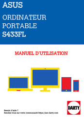 Asus S433FL Manuel Électronique