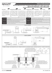 GRAFF E-6612-LM45B Notice Technique Montage Et Utilisation