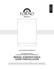 Forno Espresso FDWBI8035-24S Manuel D'instructions Et D'installation