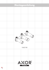 Hansgrohe AXOR 10422180 Instructions D'installation