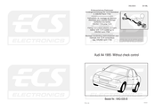 Ecs Electronics VAG-035-B Instructions De Montage