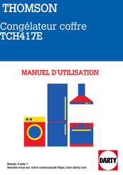 THOMSON TCH417E Mode D'emploi